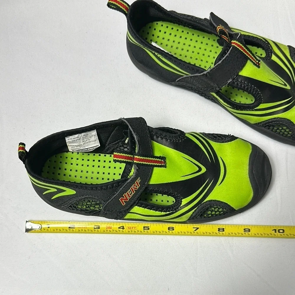 Nerf Green and Black Kids Water Adventure Shoes